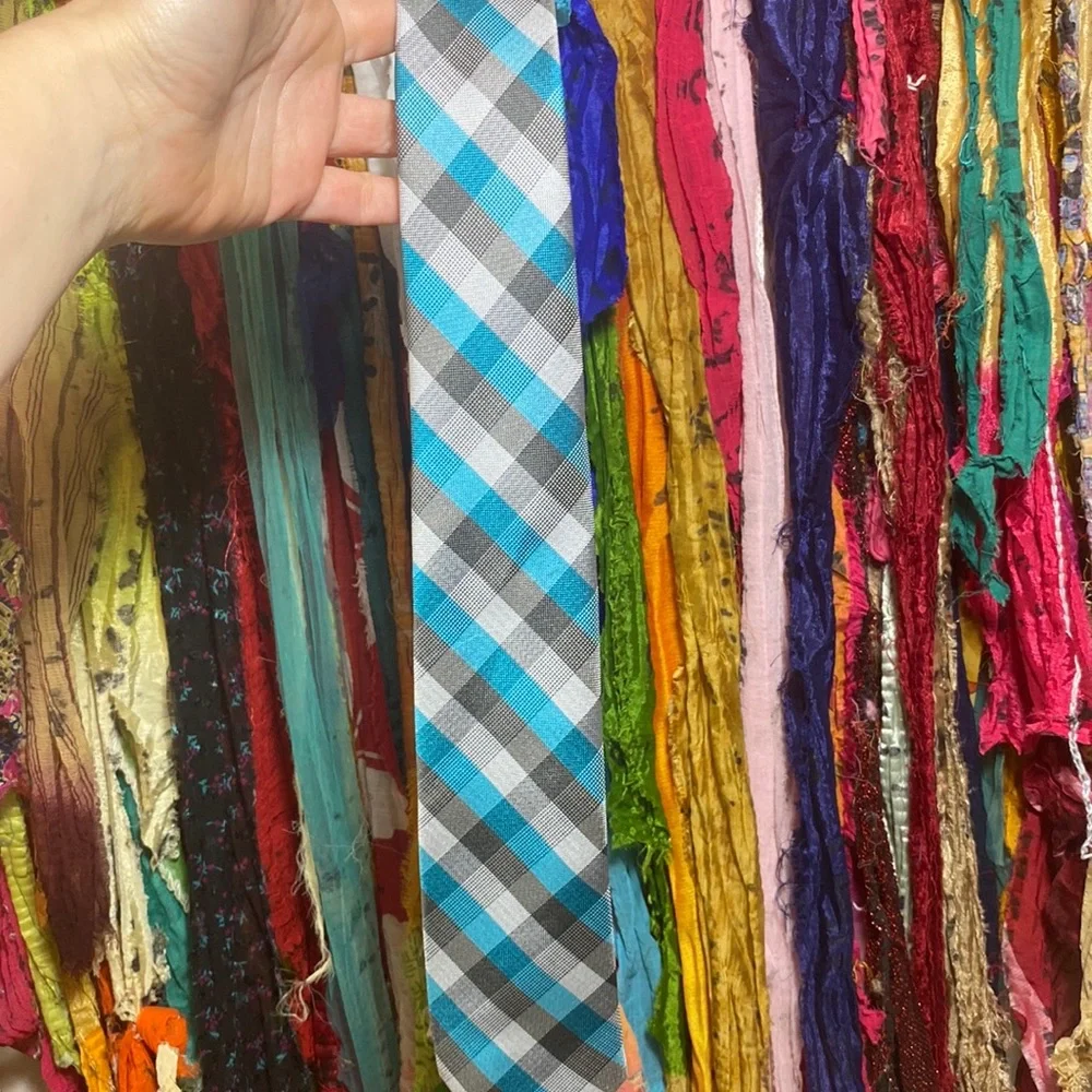 J. Ferrar Checkered Tie